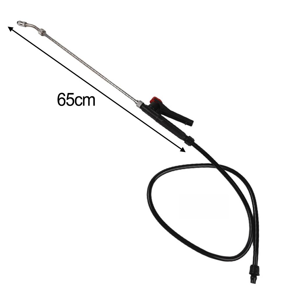 1pc Sprayer Wand With Adjustable Nozzle Thread Connector Replacement Sprayer Wand With Hose Fine Mist Powerful Straight Stream