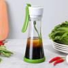 Plastic Sauces Mixer Bottle Leak Proof Cruet Portable Vinaigrette Container  Restaurant