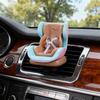 Durable Doll Car Seat Plastic Cartoon Ornaments Car Doll Safety Seat Only Selling Seat Magnetic Base Car Air Exhaust Decoration