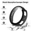 Silicone Watch Band & Reverse Buckle and Full Protective PC Case with Tempered Glass for Amazfit Active Max Smart Watch Accessories