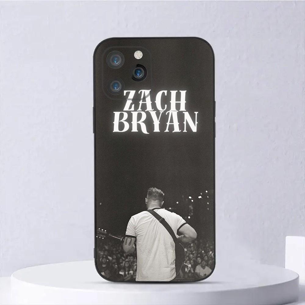 

Z-Zach B-Bryan Countryside Singer Phone Case For iPhone 16,15,14,13,12,11,Plus,Pro Max,XS,X,XR,SE,Mini,8,7 Silicone Black Cover iPhoneX