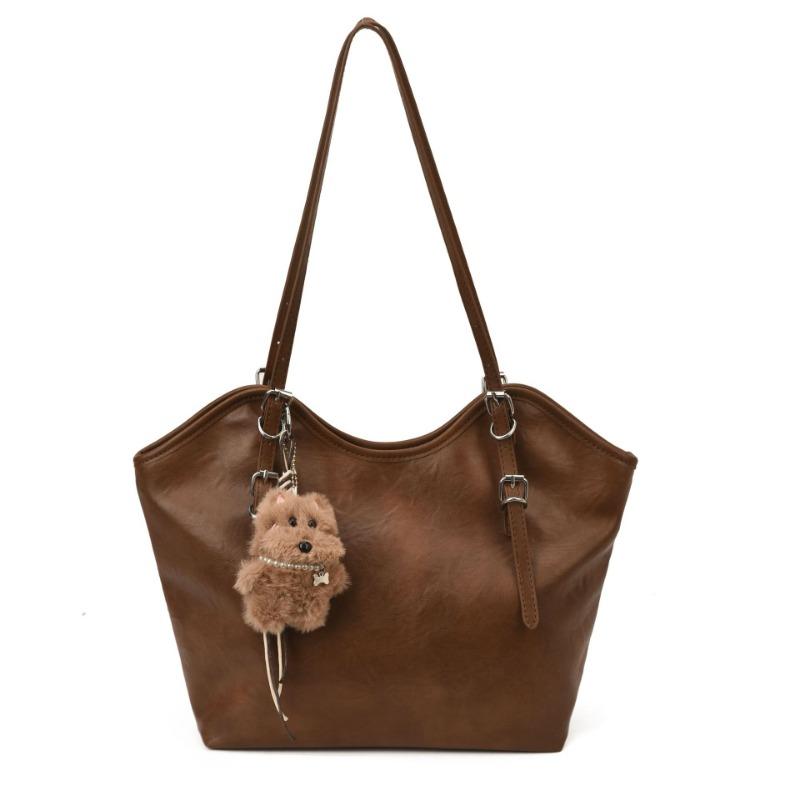 Early Autumn Retro Design Fashionable Tote Bag Fashionable Loose Lazy Feeling Large Capacity Commuting Shoulder Bag Bag