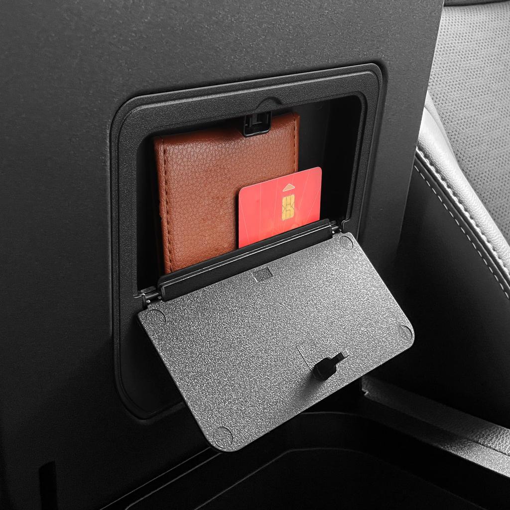 ZUNDUO Set for Mitsubishi Triton LC2T Console Armrest Hidden Armrest Storage Console and Drink Includes Washable Rubber Mats for Easy and Interior