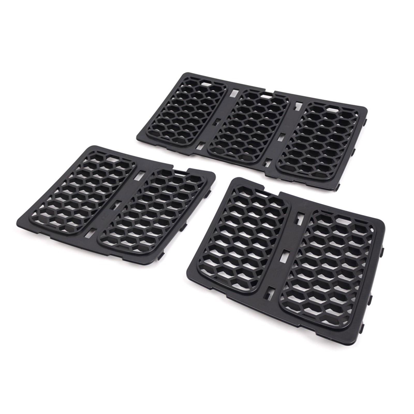 

Сетчатая решетка со вставкой из сот 68143074AD для Grand Cherokee 2014-2016 Передняя сетчатая решетка со сотами Автомобильные аксессуары чёрный