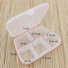 1PC Transparent PP Frosted Plastic Pill Storage Box Portable Outdoor Travel 5-Cell Pill Capsule Sorting Storage Organizer