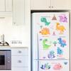 DIY Cartoon Wall Stickers Animal English Letters Astronaut Space Decals for Kids Room Nursery Living Room Decor Self Adhesive Vinyl Art