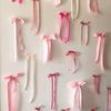 Decorative Bowknot For Wedding Decoration 25x9cm Silk Bowknot For Living Room Bedroom Kid Birthday Festival Celebration