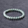15cm Itoigawa Natural Jadeite Pale Japanese National Jomon Power Stone Jadeite Workshop Special Paulownia Wood Quality Guarantee ABR0878 (6mm beads,