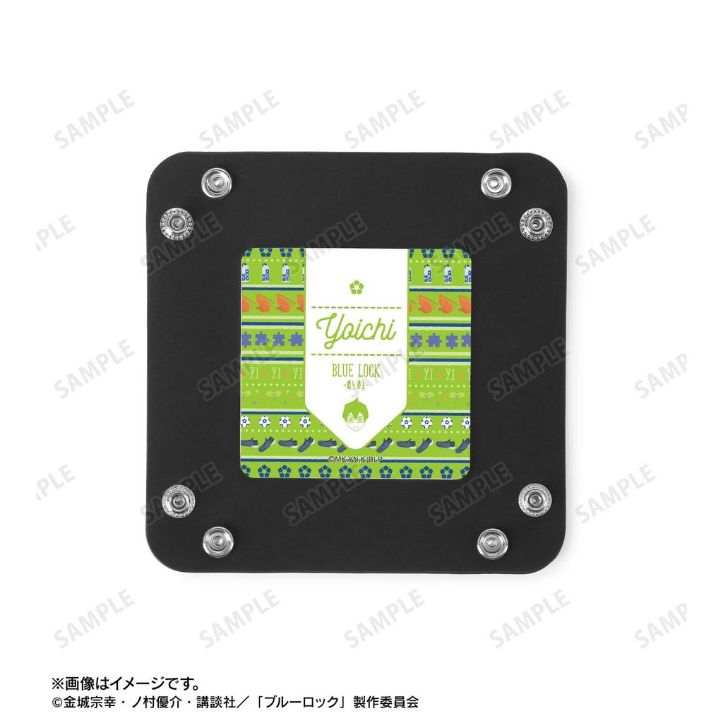 TV Anime Kiyoshi Seiichi Ar Unity Motif PU Leather "Blue Lock" Multi-tray