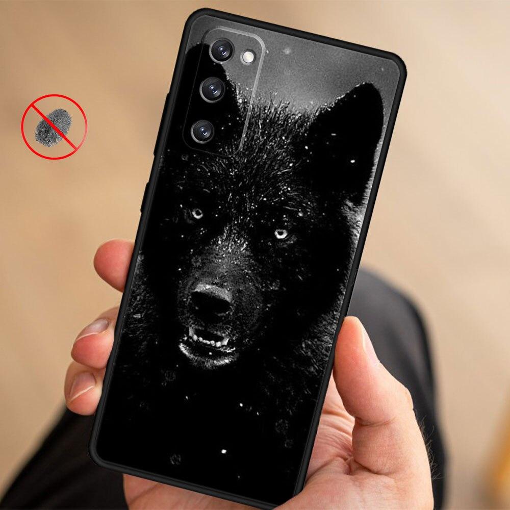 Für Samsung S10 S10e S21 Plus S7 S22 Ultra 5G S20 FE 2022 S8 S9 Telefon Funda Beast Lion Wolf Smartphone