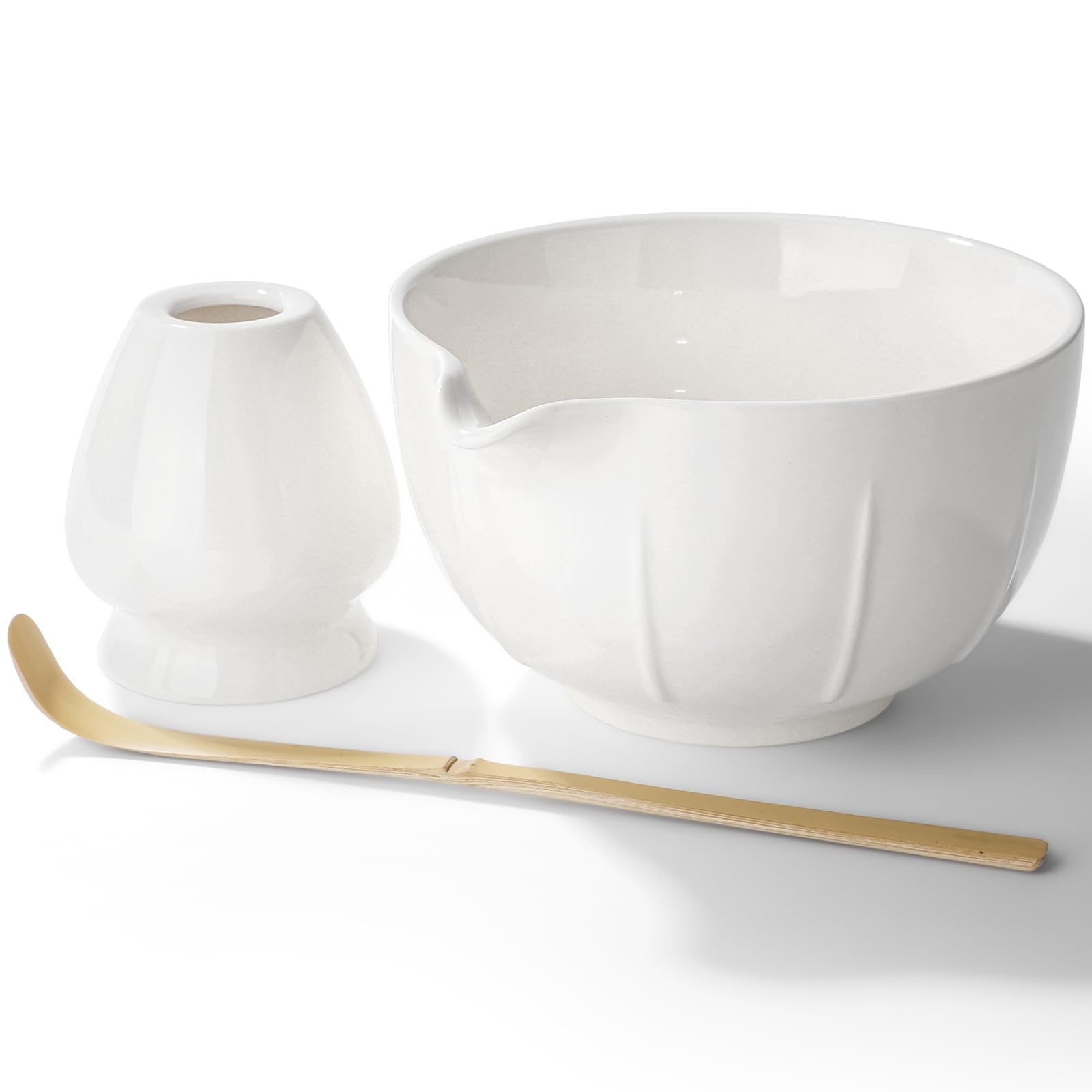 Matcha bowl set Matcha tea ceremony tea whisk tea (500ml) - set, bowl, stand, scoop.