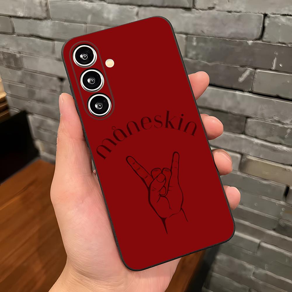 

Rock Band M-Maneskin Phone Case For Samsung A25 A13 A33 5G A54 A36 A35 A56 A52 A14 Shockproof Soft Cover Samsung A21S