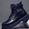 Pánské luxusní boty s vysokým svrškem Pohodlné Vodotěsné Šněrovací Pánské pracovní boty 2024 Módní Protiskluzové Odolné proti opotřebení Pánské ležérní boty