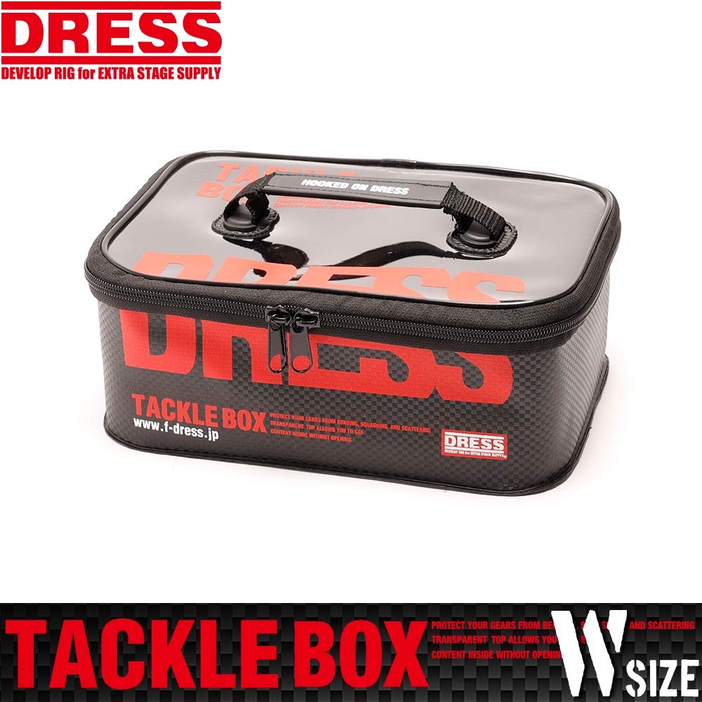 DRESS NEW Tackle Box Multi [W Size] Black
