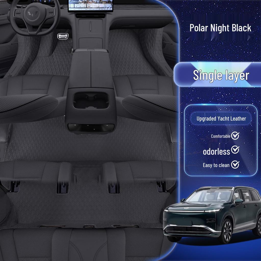 Compatible Wuling Xingguang L Floor Mats - Fully Enclosed, Custom Interior Carpets for 26 Models.