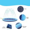 PVC Letter Dolphin Sprinkler Pad for Kids & Pets - Outdoor Water Play Mat