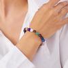 Trendy Cosmic Solar System Bracelet Eight Planets Bracelet Beaded Stretch Bracelet Couple Friends Handmade Jewelry Gift