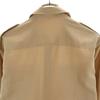 FRENCH ARMY 70s J.VEYRIER&C Vintage Long sleeve Military shirt 38GM beige Men's Used
