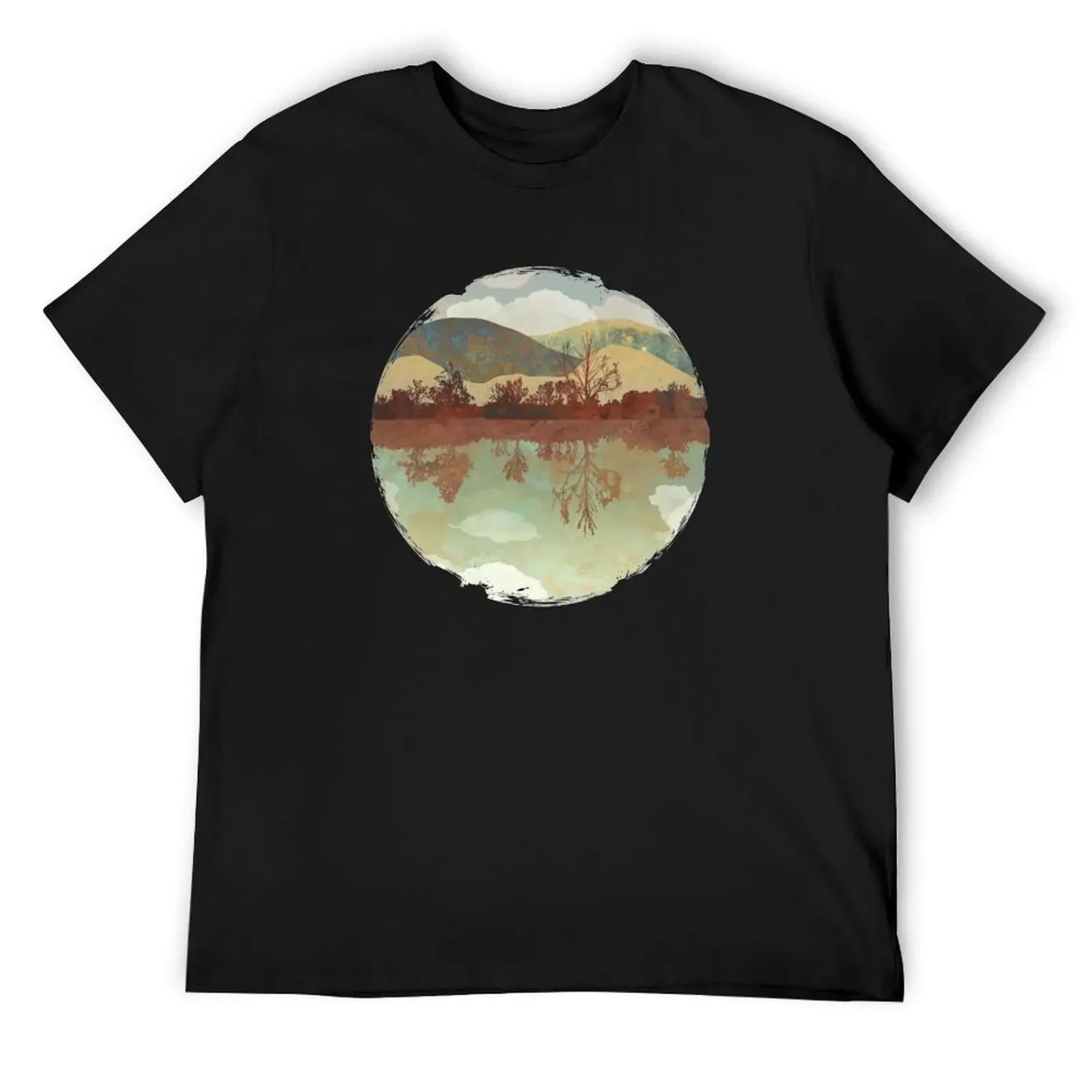 Lakeside T-Shirt graphic t shirts summer tops anime t shirts mens t shirt S