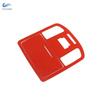 For Toyota Hilux 2015 2016 2017 2018    Soft Carbon Fiber Car Roof Reading Light Panel Frame Cover Sticker Trim