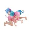 Figura Anime Rem/Ram Ramu Posição deitada Figura de Ação Gato Fofo loli Modelo de PVC Coleção Decorações de Mesa Brinquedo Infantil Presentes