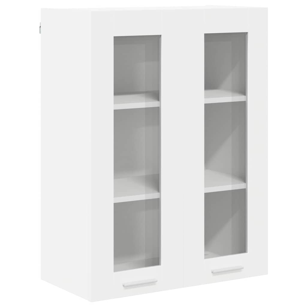 Hanging Cabinet with Storage White 60 X 31 X 80 Cm Particleboard