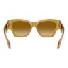 Versace Gradient Design Acetate Irregular Sunglasses Women Yellow 65991979 VE4492U 53472L 53-Black 53
