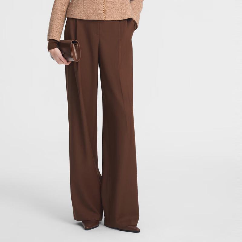 

ELLASSAY Женские брюки прямого кроя из шерстяной смеси XS