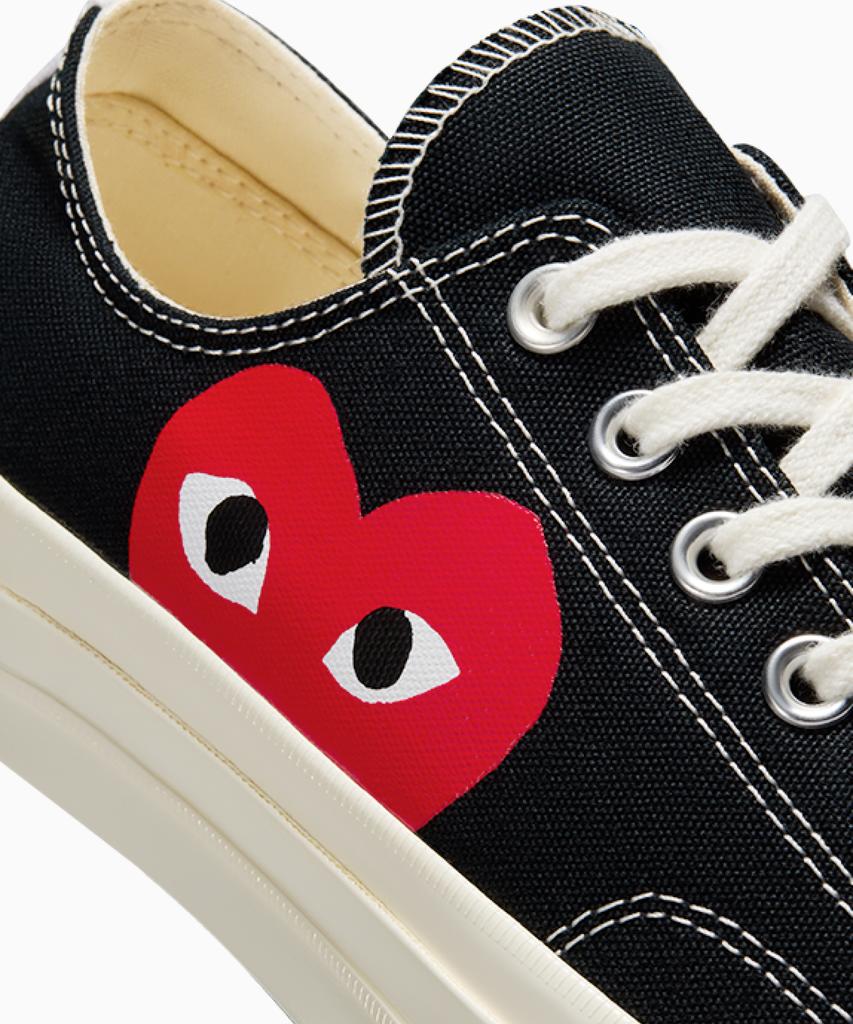 Converse X Comme Des Garçons Play Chuck 70 Black A08796C