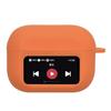 Bluetooth-compatible Earbud Silicone Case for AirPods Shockproof Wireless Earphone Charging Case Cover with Screen Headphone Protective Shell Sleeve