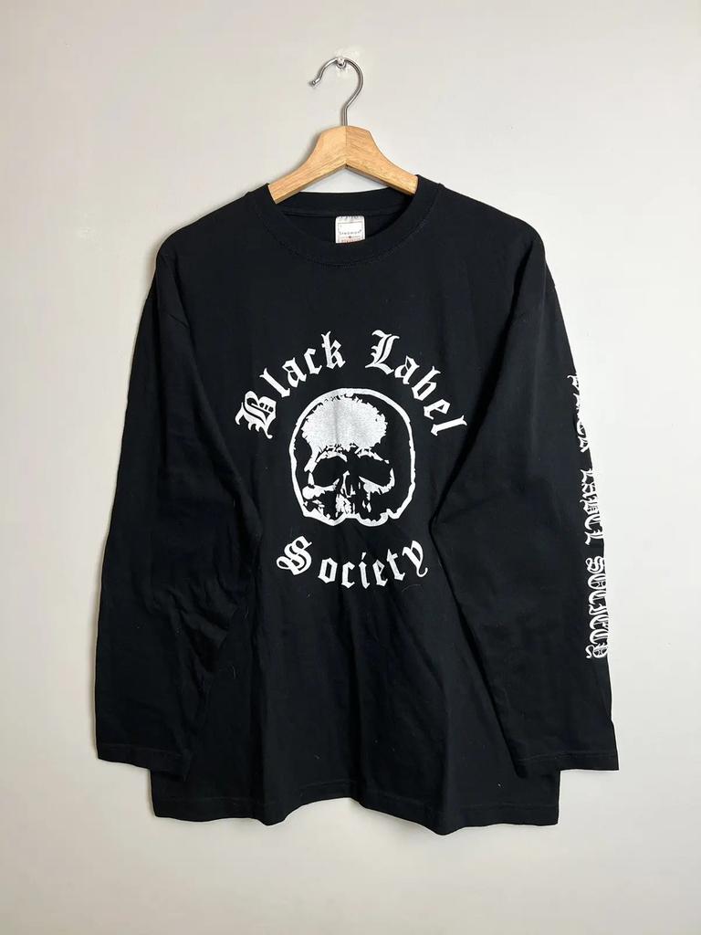Rare 00s Black Label Society Vintage Band Black Metal Tee Unisex T-Shirt