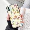 Black Case for iPhone 16 15 Plus 14 13 12 11 Pro 8 6 SE XR XS Max P30 Nova 5T Y5P Y6 Y7 Y8P Y9 Realme C30 C33 C31 L-14 Sanrio Mix