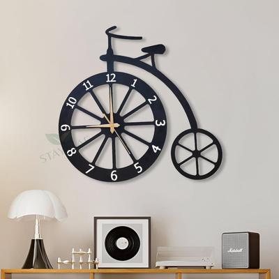 50 cm / Analoge Metall-Wanduhr zur Heimdekoration | Dekorative Zyklus-Wanduhren für Wohnzimmer Stilvoll | Designer-Wanduhr für Schlafzimmer