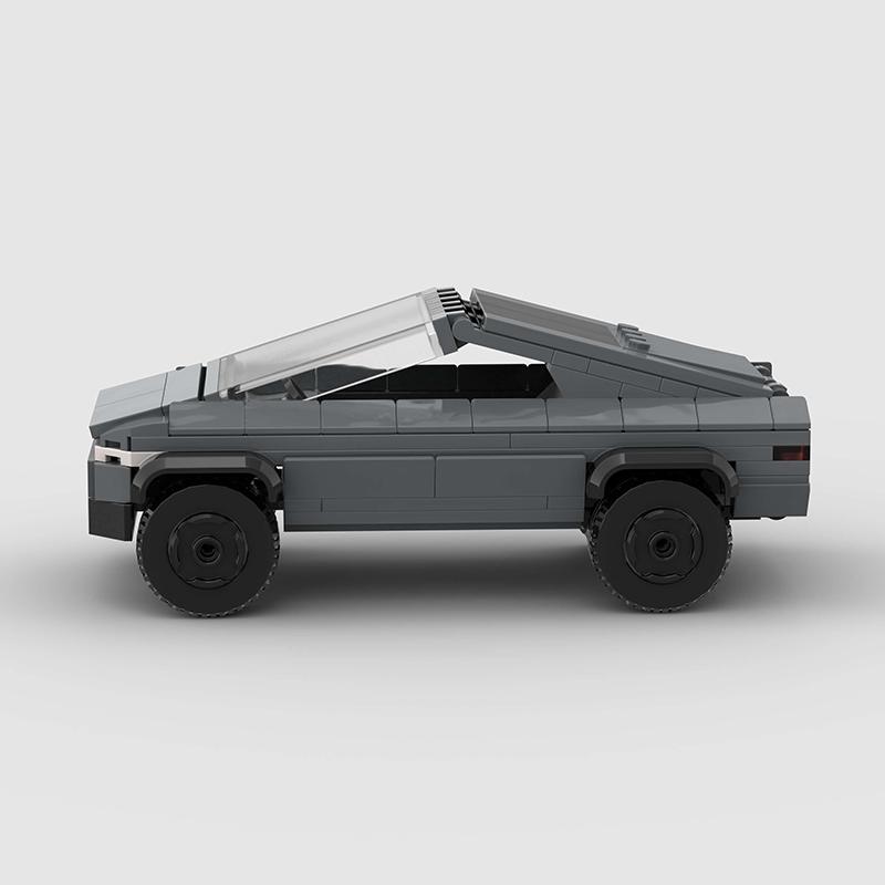Moc Cybertruck Auta Závodníci Stavebnice Město Model Vozidla DIY Děti Kluci Hračky Sport Super Kreativní Technika
