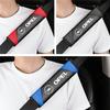 2pieces of genuine leather carbon fiber car seat belts and car accessoriesFor Opel Insignia Astra Antara Meriva Zafira H G Corsa