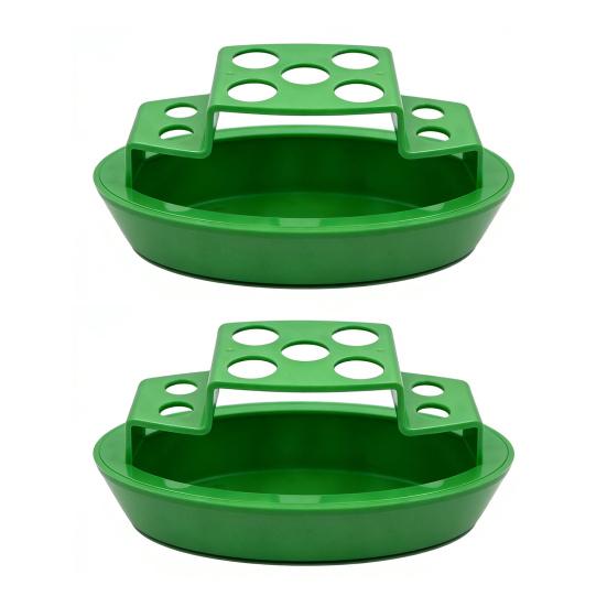 Hydroponic Scallion Planter Countertop Plant Propagation Station Scallion Regrow Planter with 9 Holes Easy Kitchen Regrowing for Fresh Scallions