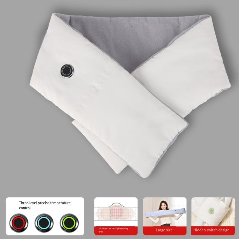 Écharpe chauffante alimentée par USB Écharpe confortable pour le froid Écharpes pour conditions froides