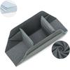 Adjustable Interior Camera Organizer Cube Soft Lining Collapsible Structure Anti Shock Protection for SLR Gear