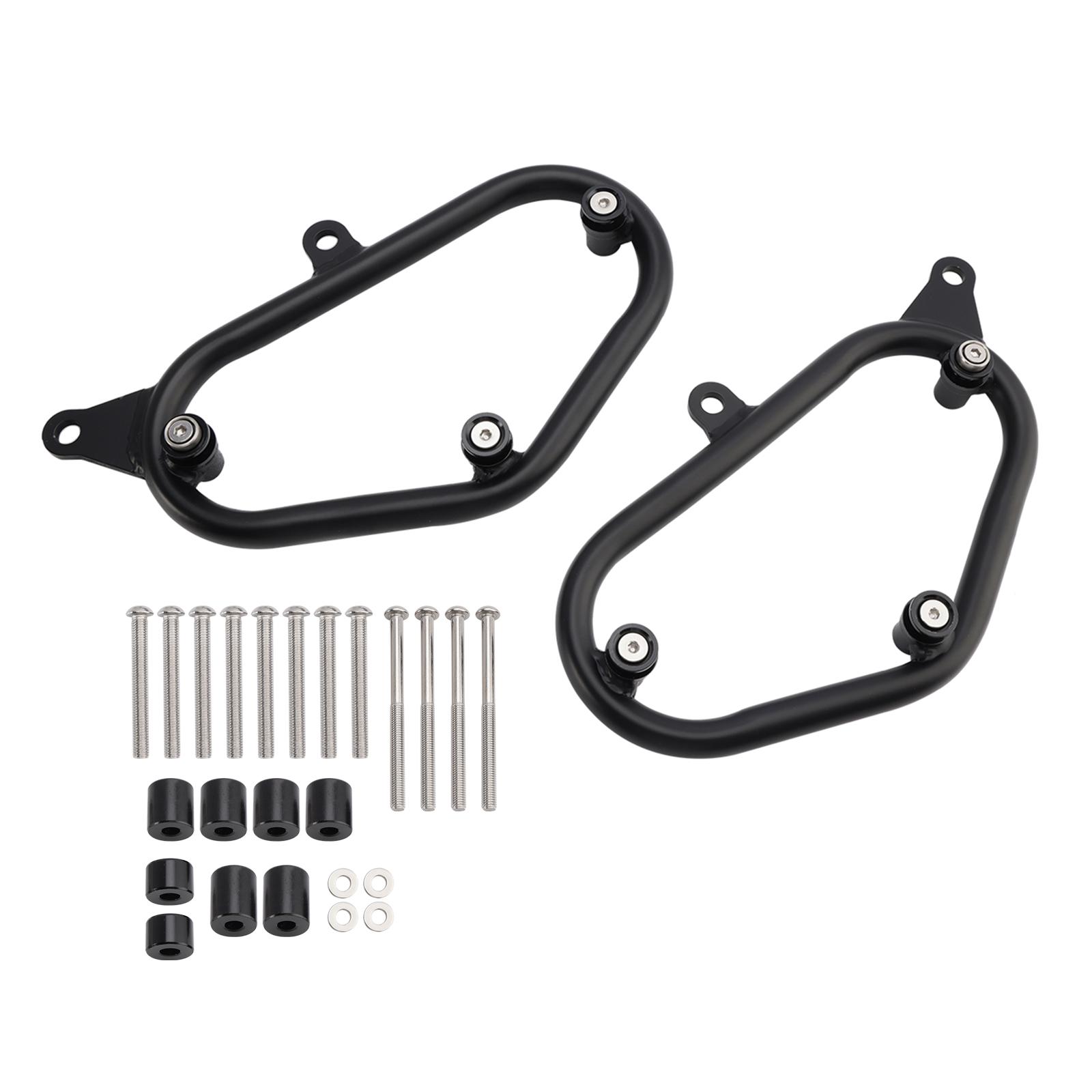 

Luggage Rack Side Saddle Bag Mount Bracket For Kawasaki Eliminator 500 2024-2025