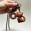 Stylish PU Leather Cat Pendant Bag Charm Hanging -Fashionable & Fun Accessory for Bags