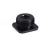Metal Hot Shoe Mount Adapter 5/8-27 Male to 1/4 3/8 M6 Female Thread Screw Microphone Holder Converter for Mic Stand DSLR Camera Photography Accessory