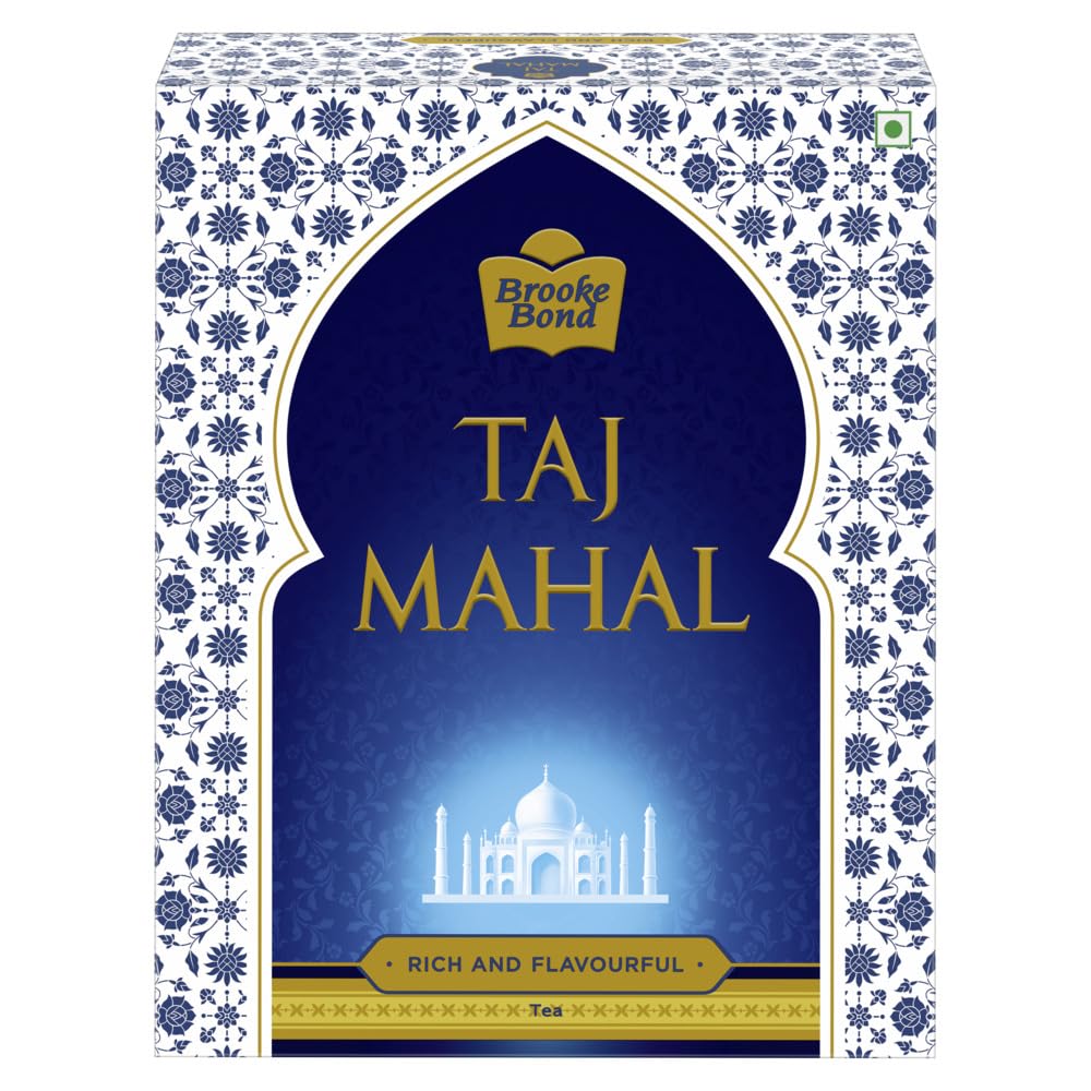 Taj Mahal South Tea Powder 1kg Pack Premium Blend Loose Tea Leaves Rich Flavorful Chai Golden Orange Brew With Uplifting Aroma