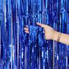 4 Bright Meter Shiny Rain Curtain For Captivating Party Decor And Displays Holiday