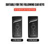 Interior Mouldings Car Key Case Cover For GAC Trumpchi GS4 GM8 GA3 GA6 SGS7 GA4 GS5 GS3 Legend GS8 Keychain Keyless Box Accessor
