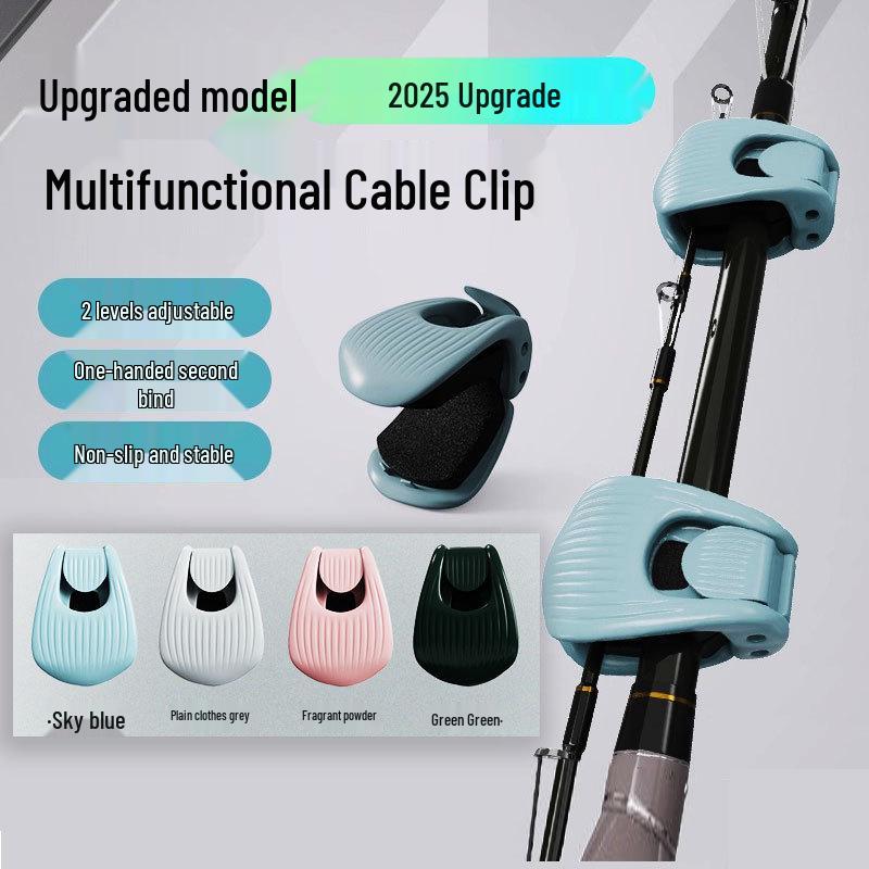 Lightweight Lure Rod Bag with Protective Sleeve, Strap, Rod Cap, and Storage Bag