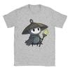 Hollow Knight Silksong Sherma Koszulki Unisex Koszulka Vintage Krótki Rękaw Okrągły Dekolt Koszulki 100% Bawełna Ubrania Plus Size
