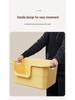 Extra-Large Splash-Proof Semi-Enclosed Cat Litter Box for Maine Coons