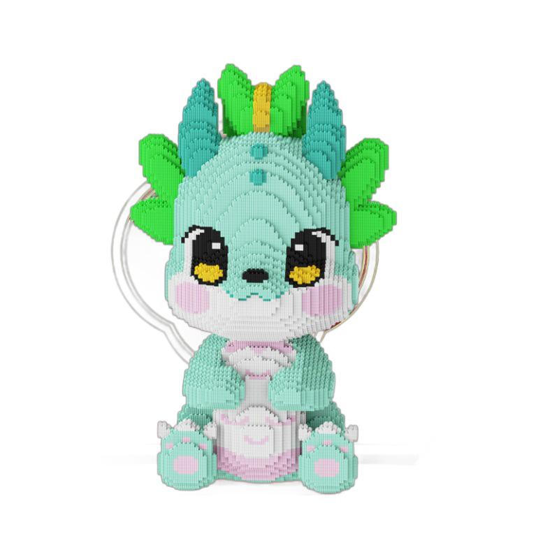 2024 Giant Baby Dragon Building Blocks Puzzle - Educational Toy for Children