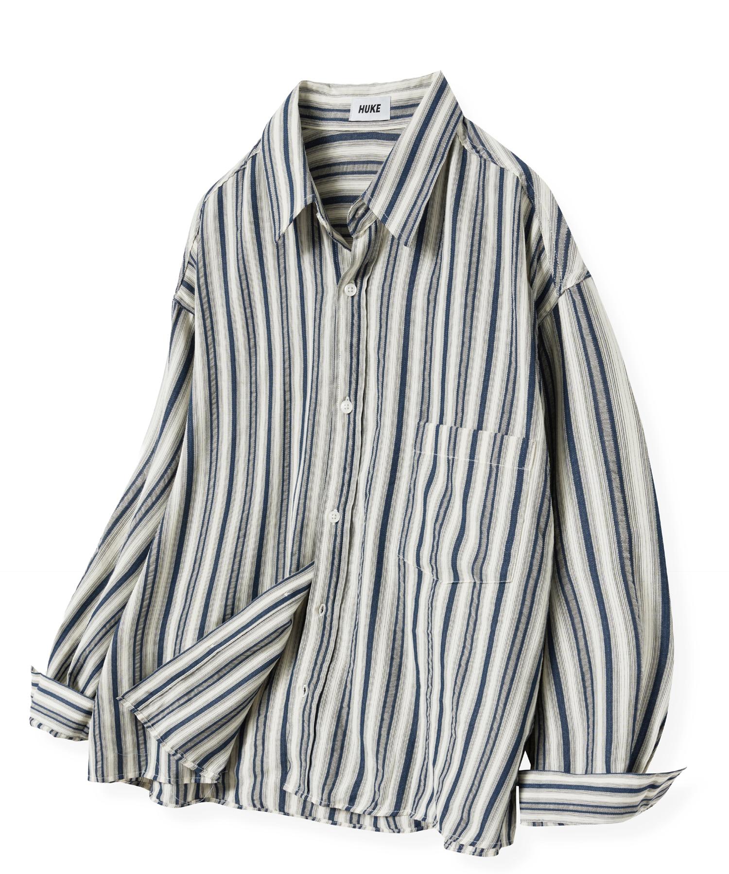 Hook Wish Striped Shirt (Blue) Free
