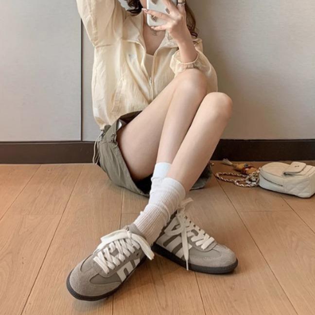 Yuanlitong Autumn New Sports Shoes Summer Light Women Wear Thick-soled German Training Shoes Comfortable Soft Soles Not Tired Feet